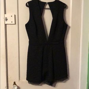 Black ASOS romper